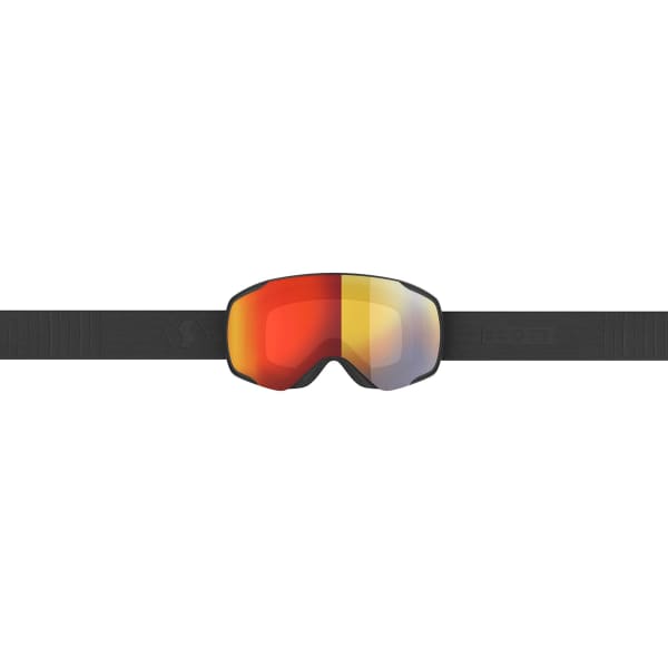 SCOTT VAPOR BLACK/ENHANCER RED CHROME 23