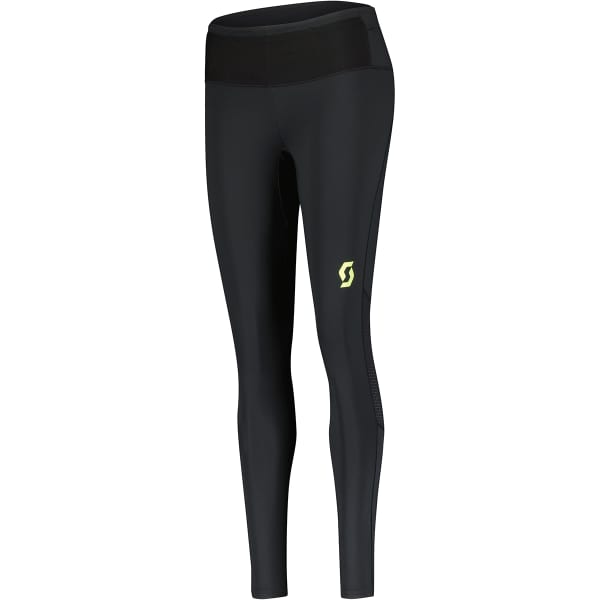 SCOTT FULL TIGHTS W'S RC RUN BLACK/YELLOW 23