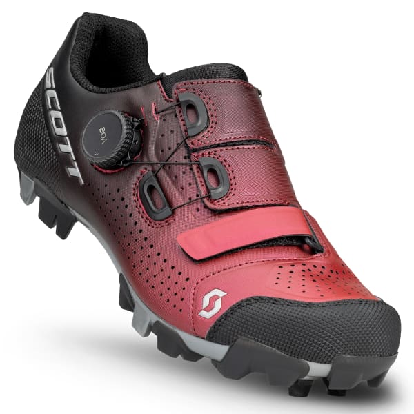 SCOTT W'S MTB TEAM BOA BLACK FADE/METALLIC RED 23