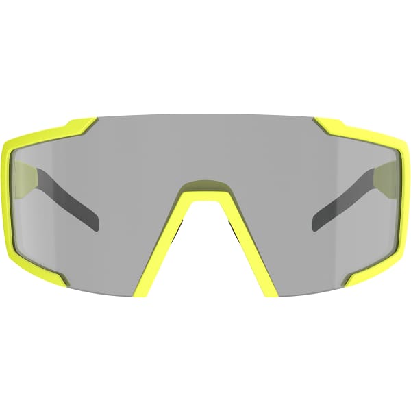 SCOTT SHIELD LS YELLOW MATT/GREY LIGHT SENSITIVE 23