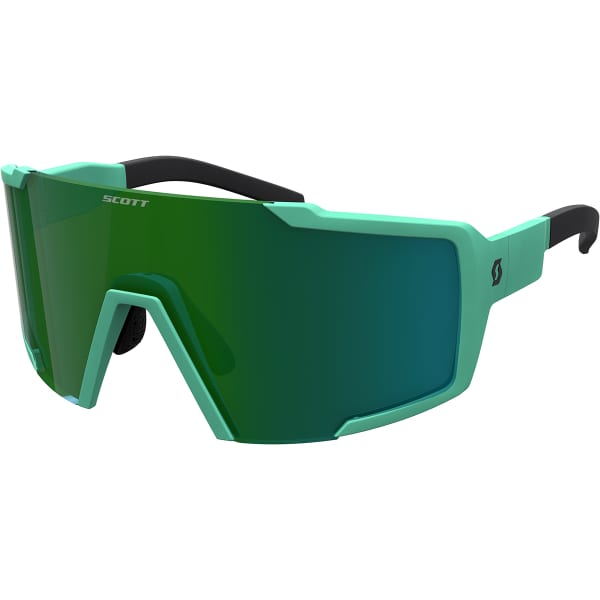 SCOTT SHIELD COMPACT SOFT TEAL GREEN/GREEN CHROME 23