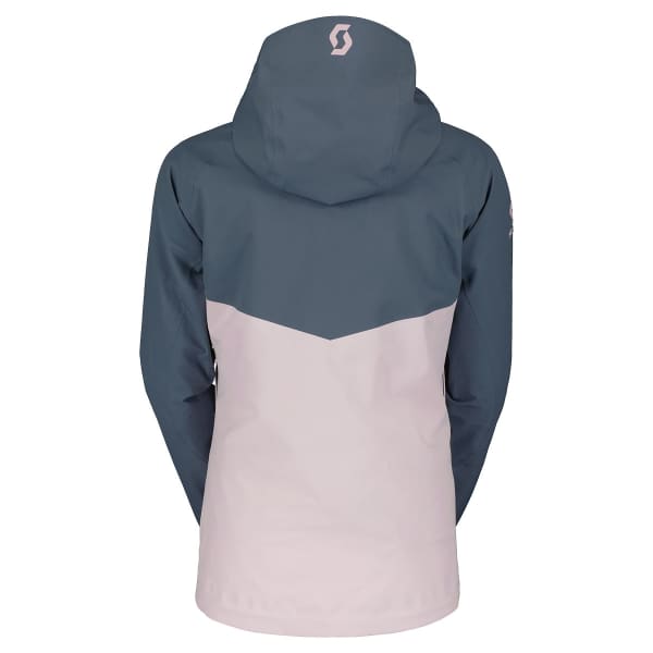  SCOTT JKT W'S EXPLORAIR 3L METAL BLUE/SWEET PINK