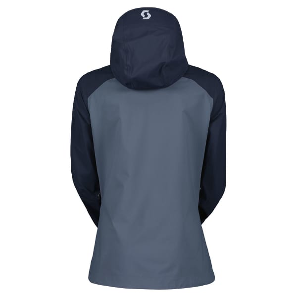  SCOTT JKT W'S EXPLORAIR DRYOSPUN 3L DARK BLUE/METAL BLUE 23