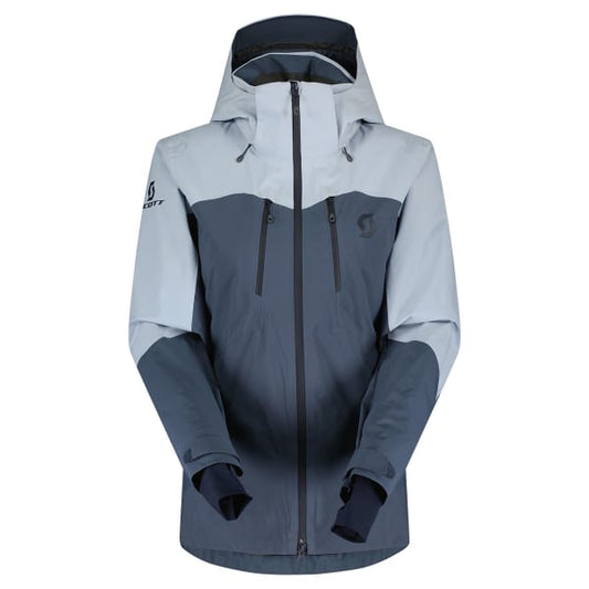  SCOTT JKT W'S ULTIMATE DRX GLACE BLUE/METAL BLUE 23