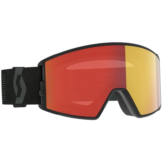  SCOTT REACT MINERAL BLACK/ENHANCER RED CHROME 23