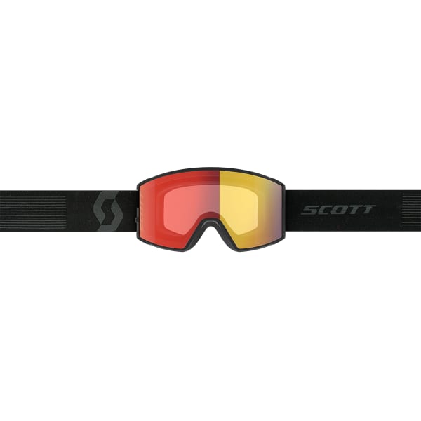  SCOTT REACT MINERAL BLACK/ENHANCER RED CHROME 23