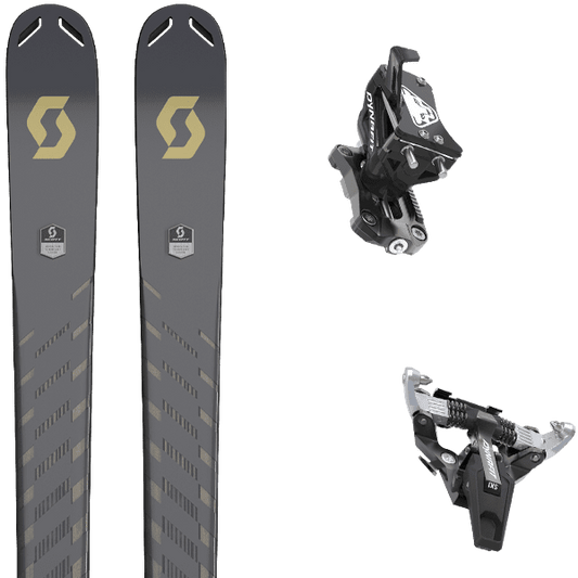  SCOTT SUPERGUIDE FREETOUR + DYNAFIT SPEED TURN BLACK/SILVER