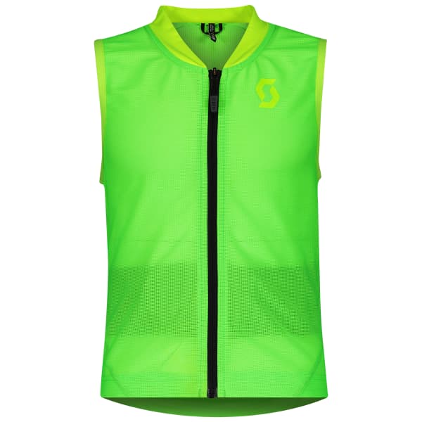  SCOTT VEST PROTECTOR JR AIRFLEX HIGH VIZ GREEN 23