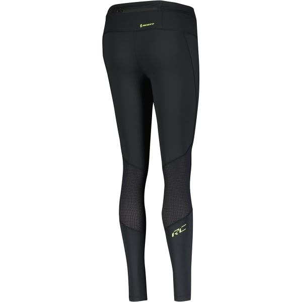  SCOTT FULL TIGHTS W'S RC RUN BLACK/YELLOW 23