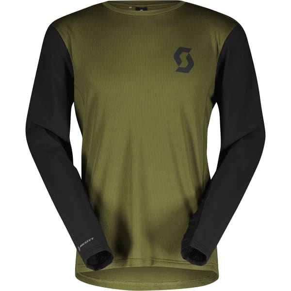  SCOTT SHIRT M'S TRAIL VERTIC LS FIR GREEN/BLACK 23