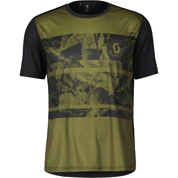 SCOTT SHIRT M'S TRAIL FLOW SS FIR GREEN/BLACK 23