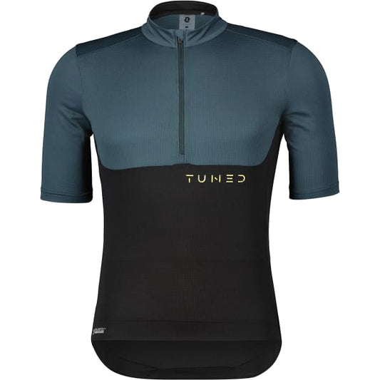  SCOTT SHIRT M'S GRAVEL TUNED SS BLACK/ARUBA GREEN 23