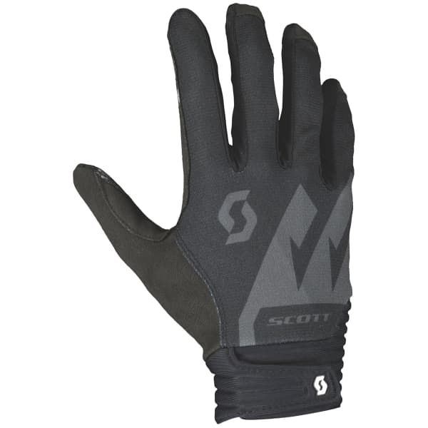  SCOTT GLOVE DH FACTORY LF BLACK/LIGHT GREY 23