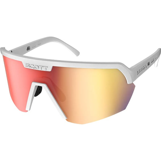  SCOTT SPORT SHIELD WHITE MATT/RED CHROME 23