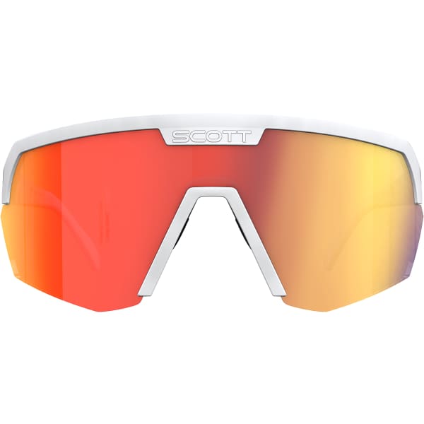  SCOTT SPORT SHIELD WHITE MATT/RED CHROME 23