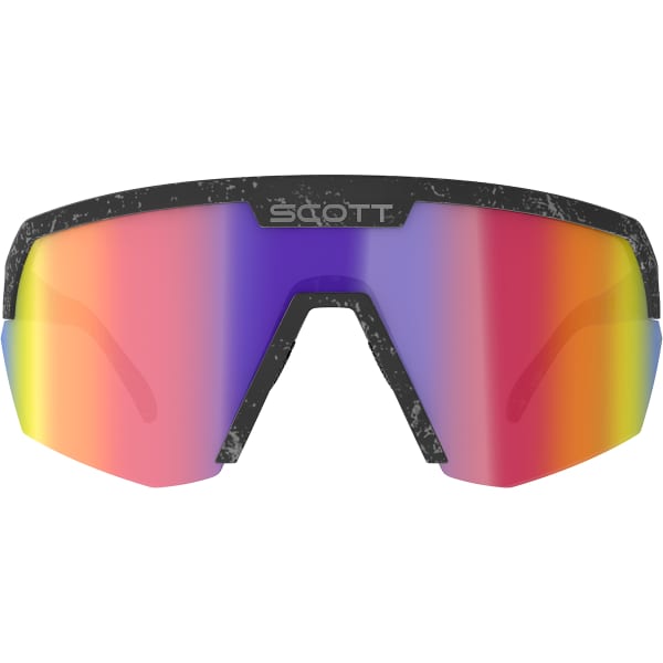  SCOTT SPORT SHIELD MARBLE BLACK/TEAL CHROME 23