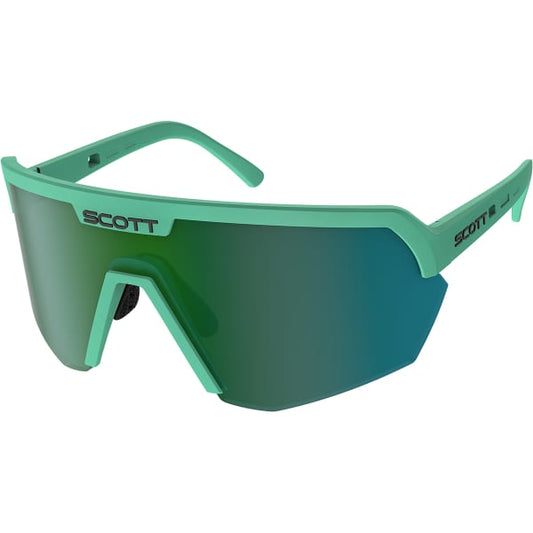  SCOTT SPORT SHIELD SOFT TEAL GREEN/GREEN CHROME 23
