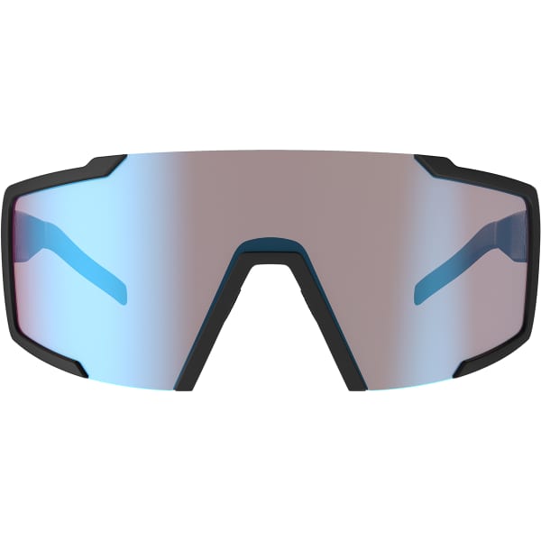  SCOTT SHIELD BLACK MATT/BLUE CHROME ENHANCER 23