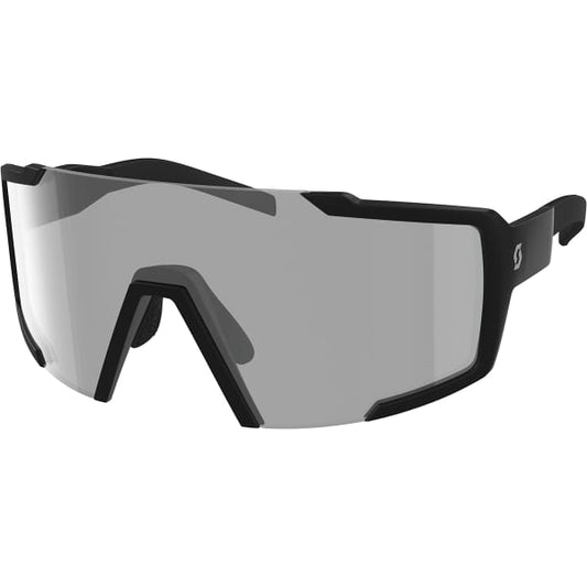  SCOTT SHIELD LS BLACK MATT/GREY LIGHT SENSITIVE 23